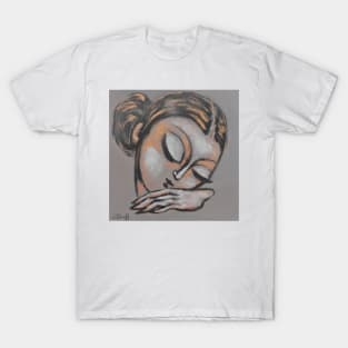 Sleeping Muse - Portrait T-Shirt